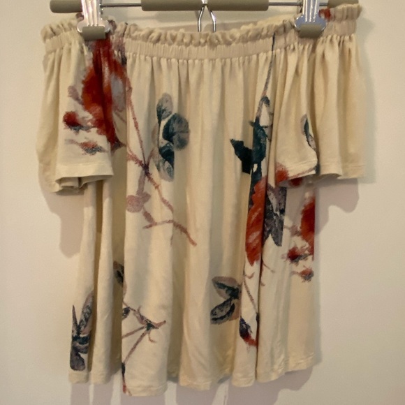 Wilfred off-shoulder crop floral top XS - Picture 5 of 7